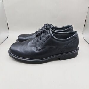SAS Ambassador Shoes Men's 11 M  Black Leather Comfort Derby Oxford Diabetic